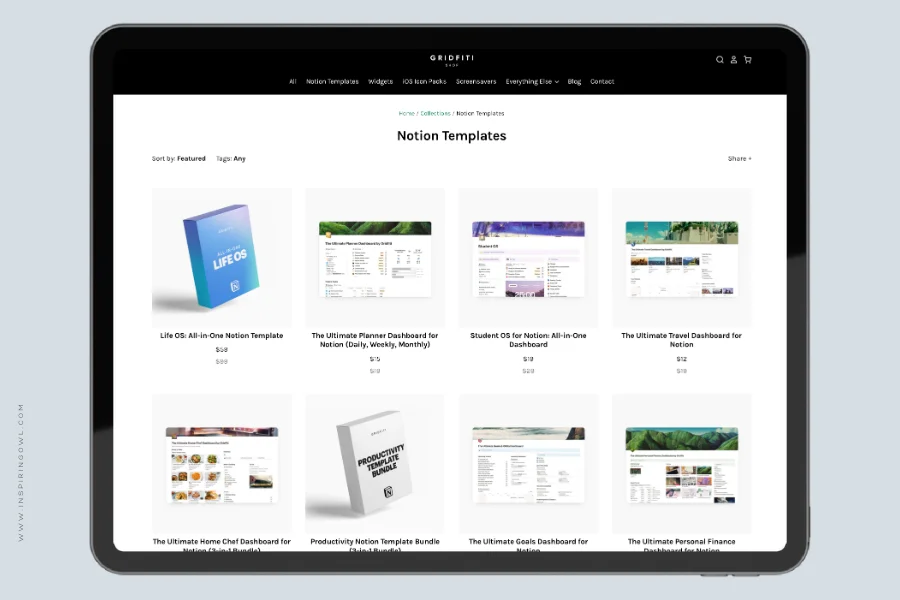 Meilleure plateforme de vente - Gridfiti