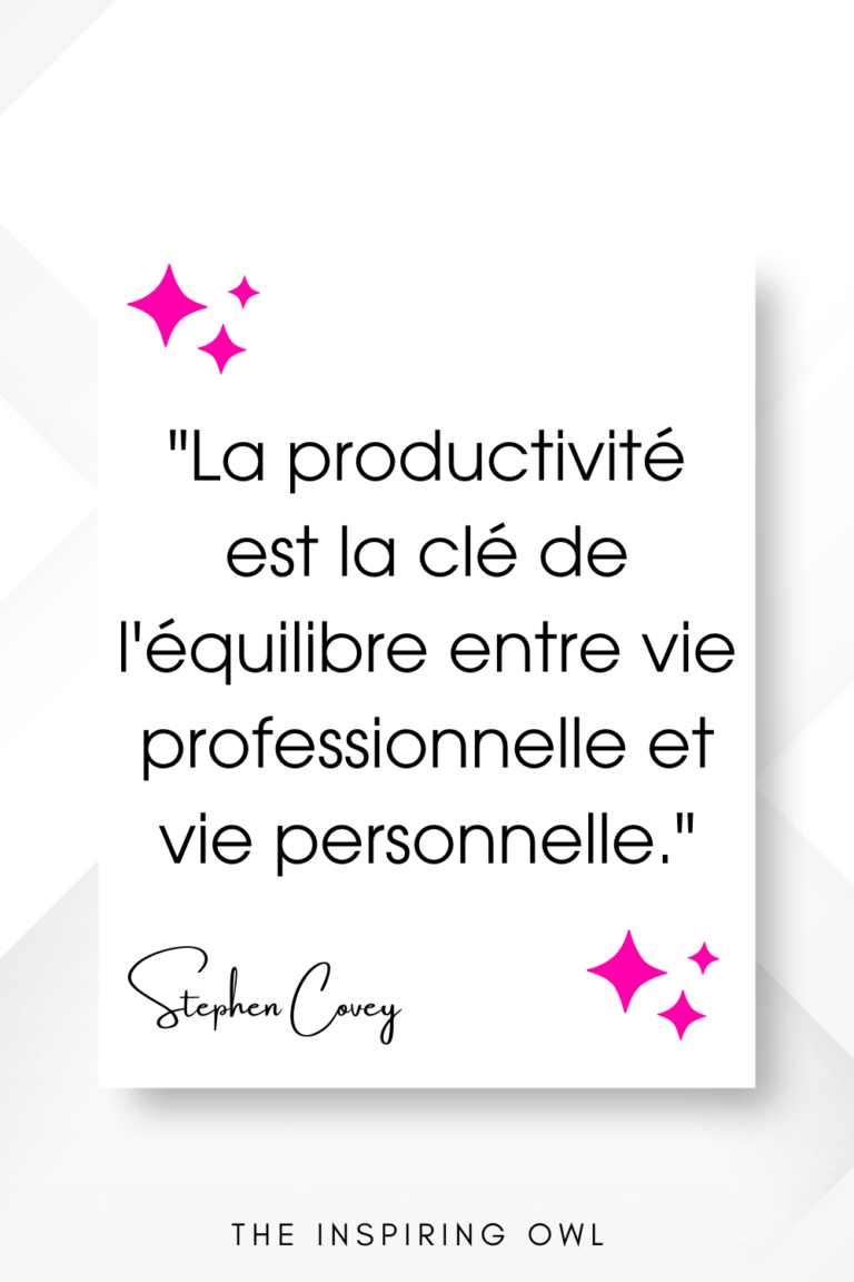 Citation inspirante - Stephen Covey