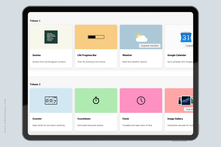 10 widgets à intégrer dans ton espace de travail - indify