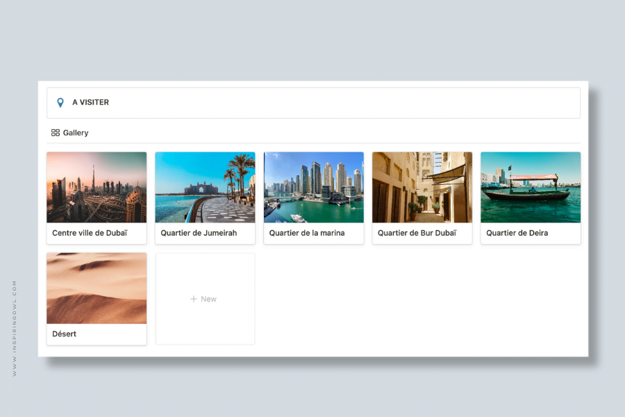 travel template