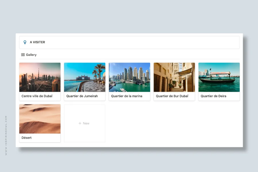 travel template